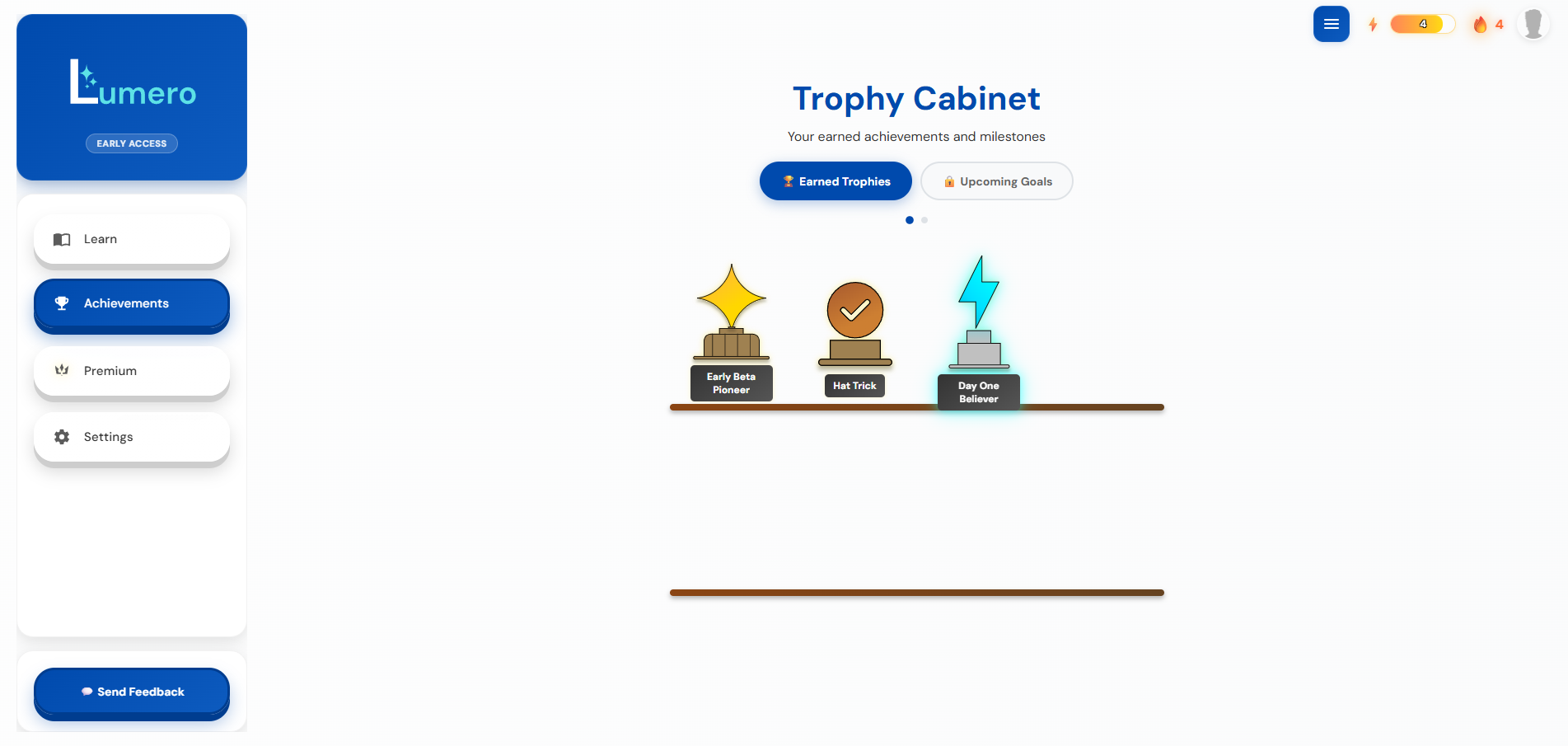 Lumero Trophy Cabinet